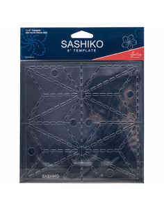 Sashiko template - Asa No Ha