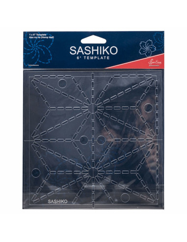 Sashiko template - Asa No Ha