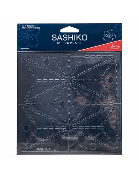 Sashiko template - Asa No Ha