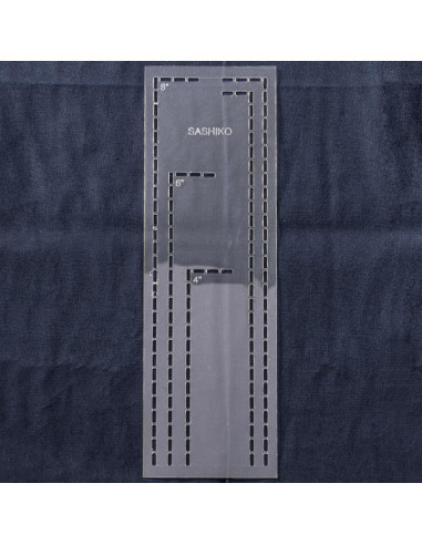 Template for Sashiko - Straight Lines