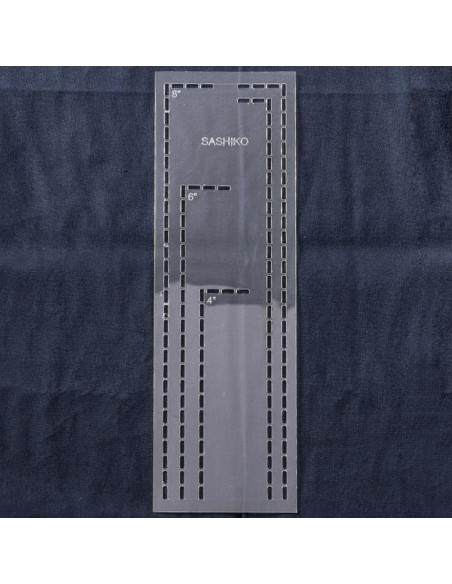 Template for Sashiko - Straight Lines