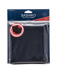 Sashiko fabric - Dark navy