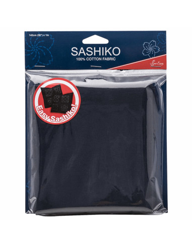 Sashiko fabric - Dark navy