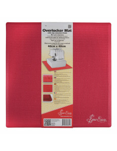 Non-slip mat for sergers