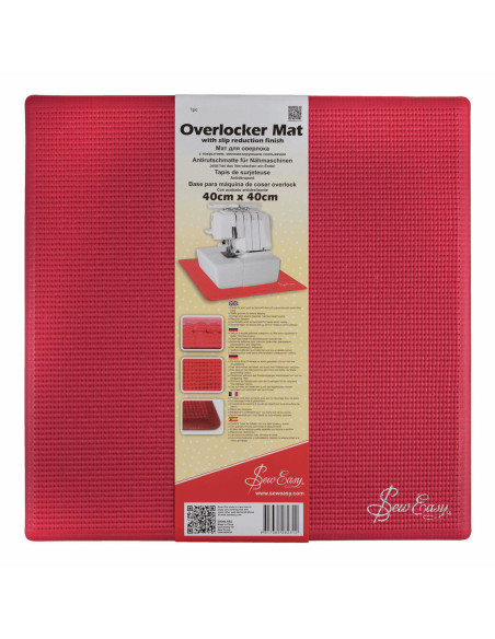 Non-slip mat for sergers