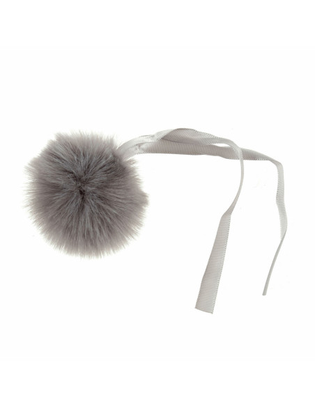 6 cm faux fur pompom - Mink