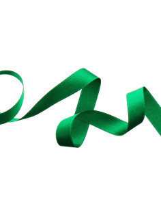 Satin ribbon - Green