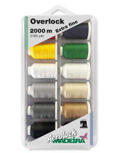 Box of 12 cones for overlocker Aerolock No. 180 Madeira