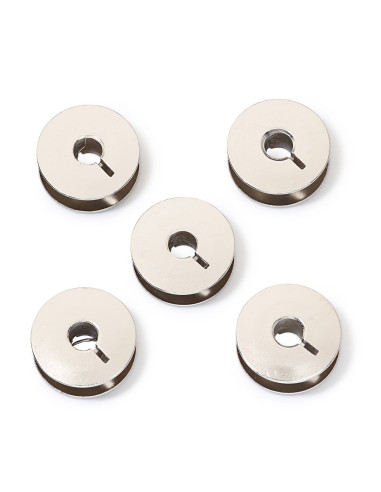 Double case sewing machine bobbins
