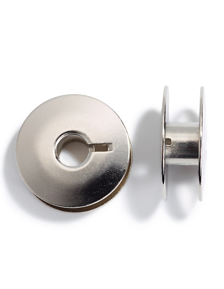 Double case sewing machine bobbins