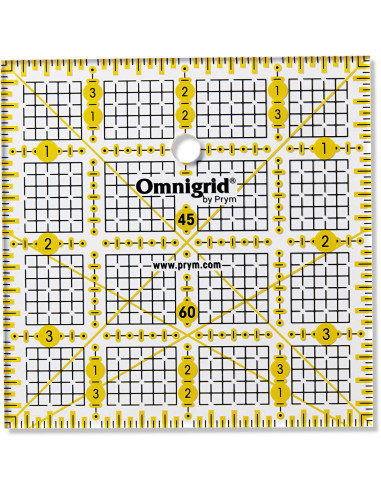 Omnigrid patchwork ruler 4 x 4 inch