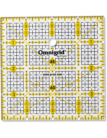 Omnigrid patchwork ruler 4 x 4 inch