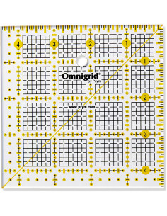 Omnigrid patchwork ruler 4.5 x 4.5 inch