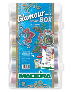 SmartBox Glamour Madeira embroidery thread case