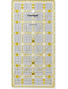 Omnigrid patchwork ruler 4 x 8 inch