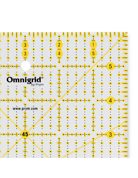 Omnigrid Patchwork Ruler 6 x 6 inch