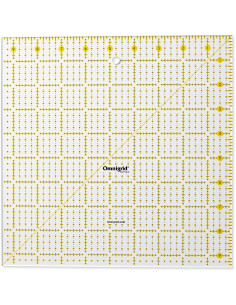 Omnigrid patchwork ruler 9.5 x 9.5 inch