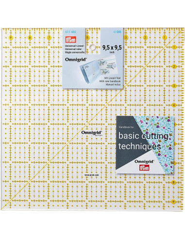 Omnigrid patchwork ruler 9.5 x 9.5 inch