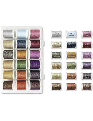 SmartBox Glamour Madeira embroidery thread case