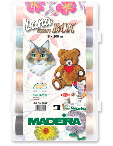 SmartBox Lana Madeira embroidery thread case