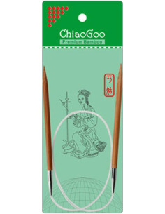 ChiaoGoo fixed circular bamboo needles