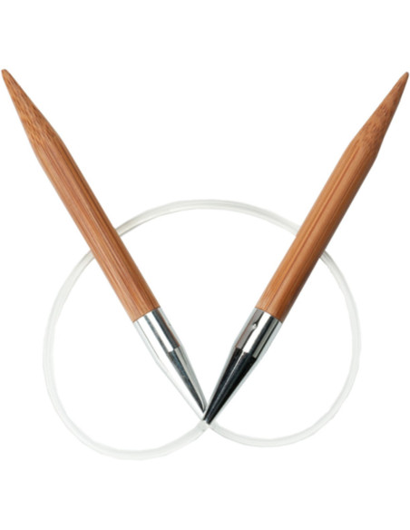 ChiaoGoo fixed circular bamboo needles