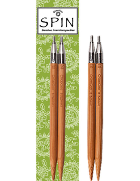 ChiaoGoo Spin Bamboo Needle Tips