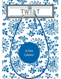 Twist X-Flex Cable for ChiaoGoo Interchangeable Needles