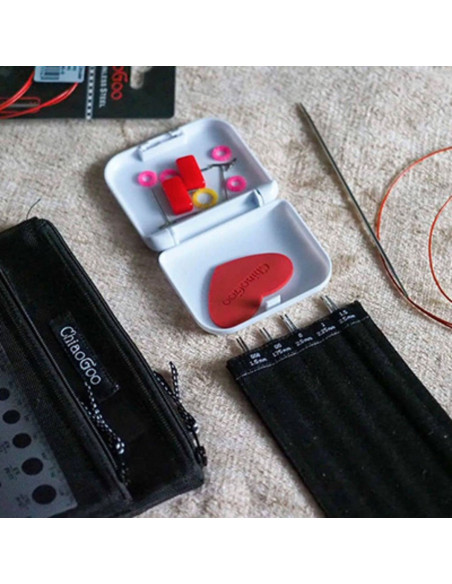 ChiaoGoo Twist Mini Circular Knitting Needle Set