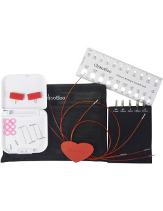 ChiaoGoo Twist Mini Circular Knitting Needle Set 2