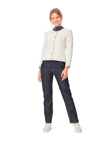 Vest pattern - Burda 6053