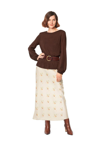 T-shirt and blouse pattern - Burda 6059