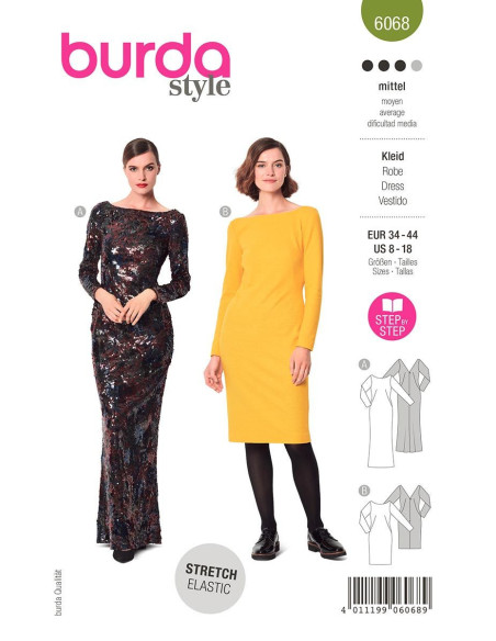 Dress pattern - Burda 6068