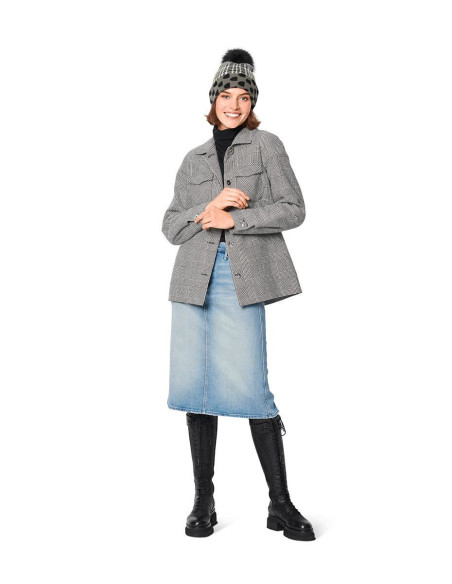 Coat and jacket pattern - Burda 6069