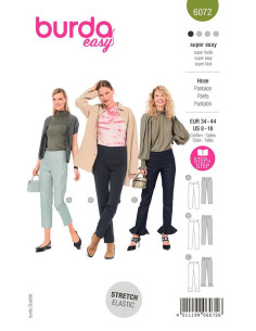 Pants pattern - Burda 6072