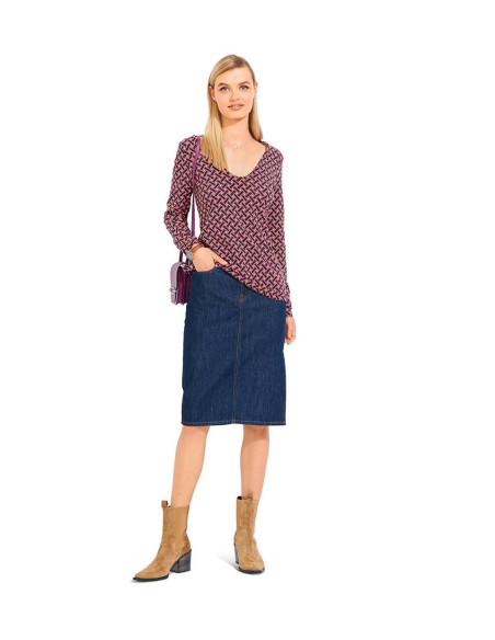 T-shirt and dress pattern - Burda 6075