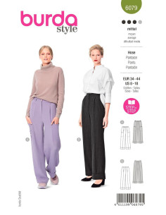 Pants pattern - Burda 6079