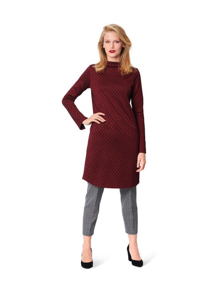 Dress and T-shirt pattern - Burda 6080
