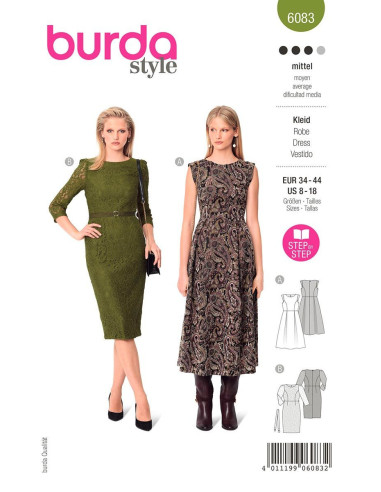 Dress pattern - Burda 6083