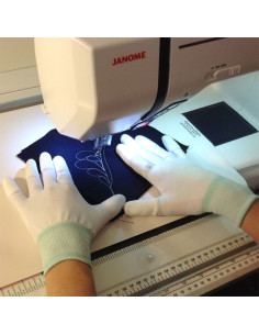 Special machine quilting gloves