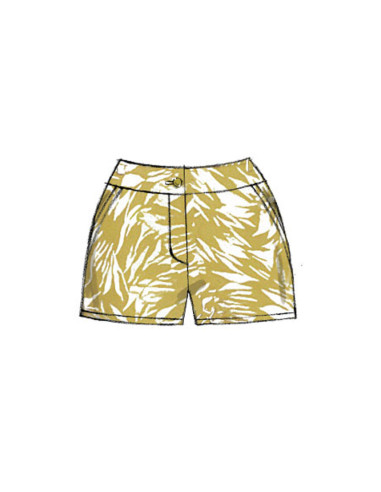 Shorts pattern - Vogue 9008
