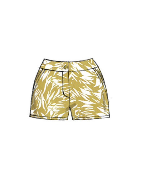 Shorts pattern - Vogue 9008