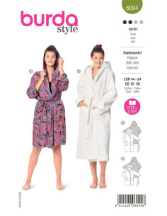 Robe Pattern - Burda 6094