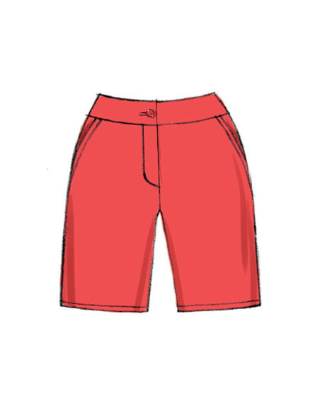 Shorts pattern - Vogue 9008