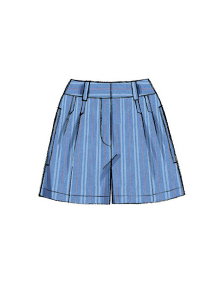 Shorts pattern - Vogue 9008