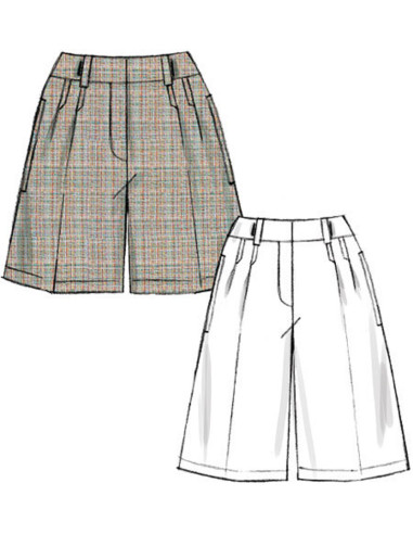 Shorts pattern - Vogue 9008