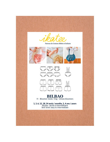 Bilbao bloomer pattern - Ikatee