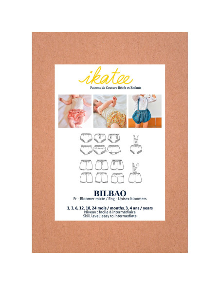 Bilbao bloomer pattern - Ikatee