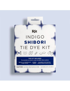 Indigo Shibori Tie-Dye Fabric Dye Kit by Rit