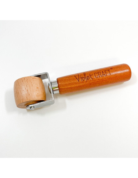 Wooden seam roller for pressing by Violet Craft